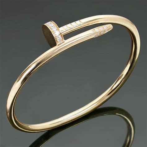 replica cartier nail bangle|cartier nail diamond bangle.